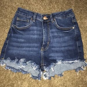 High waisted shorts